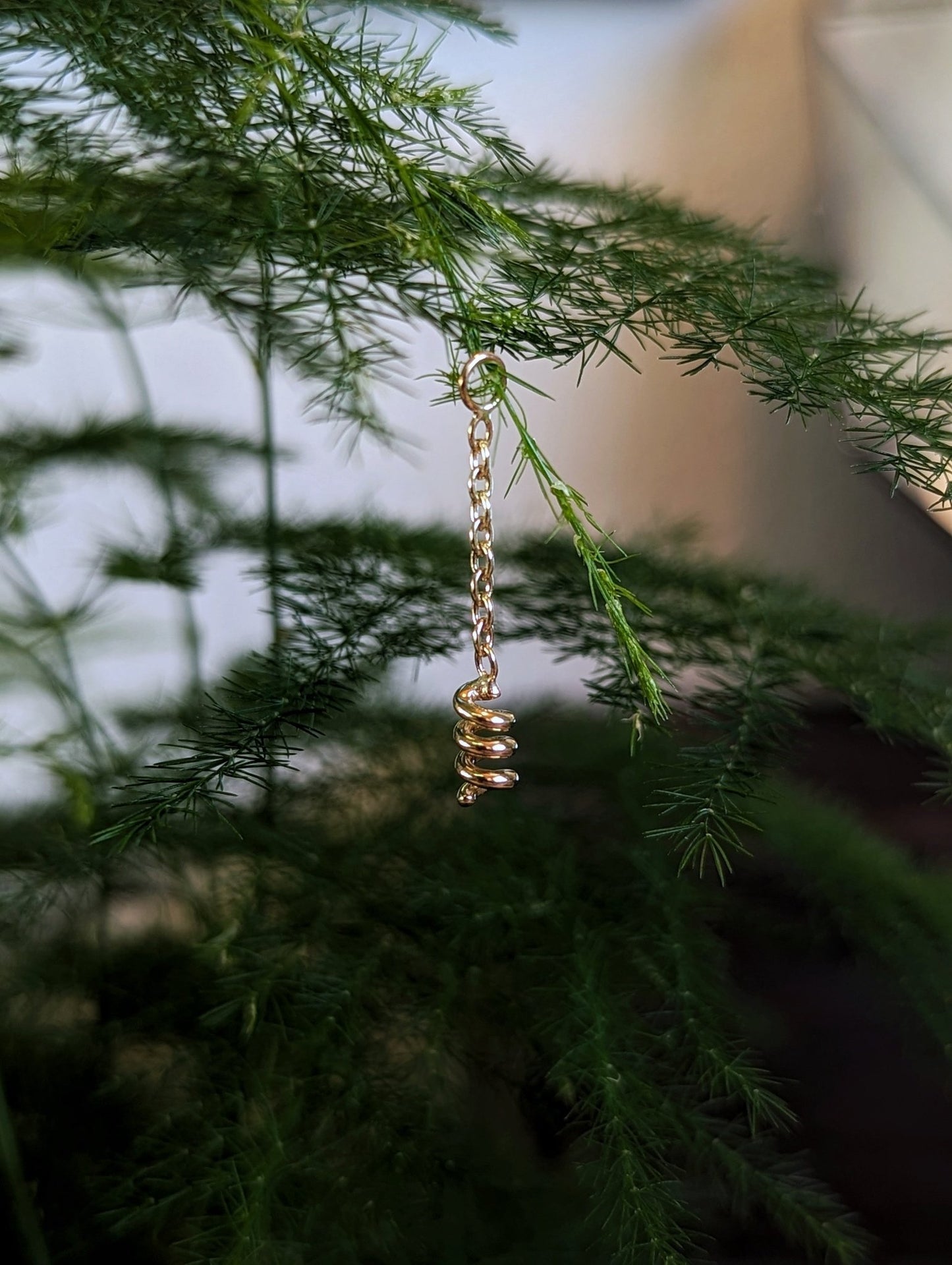 All coiled up - Aurum Deorum - piercing jewellery