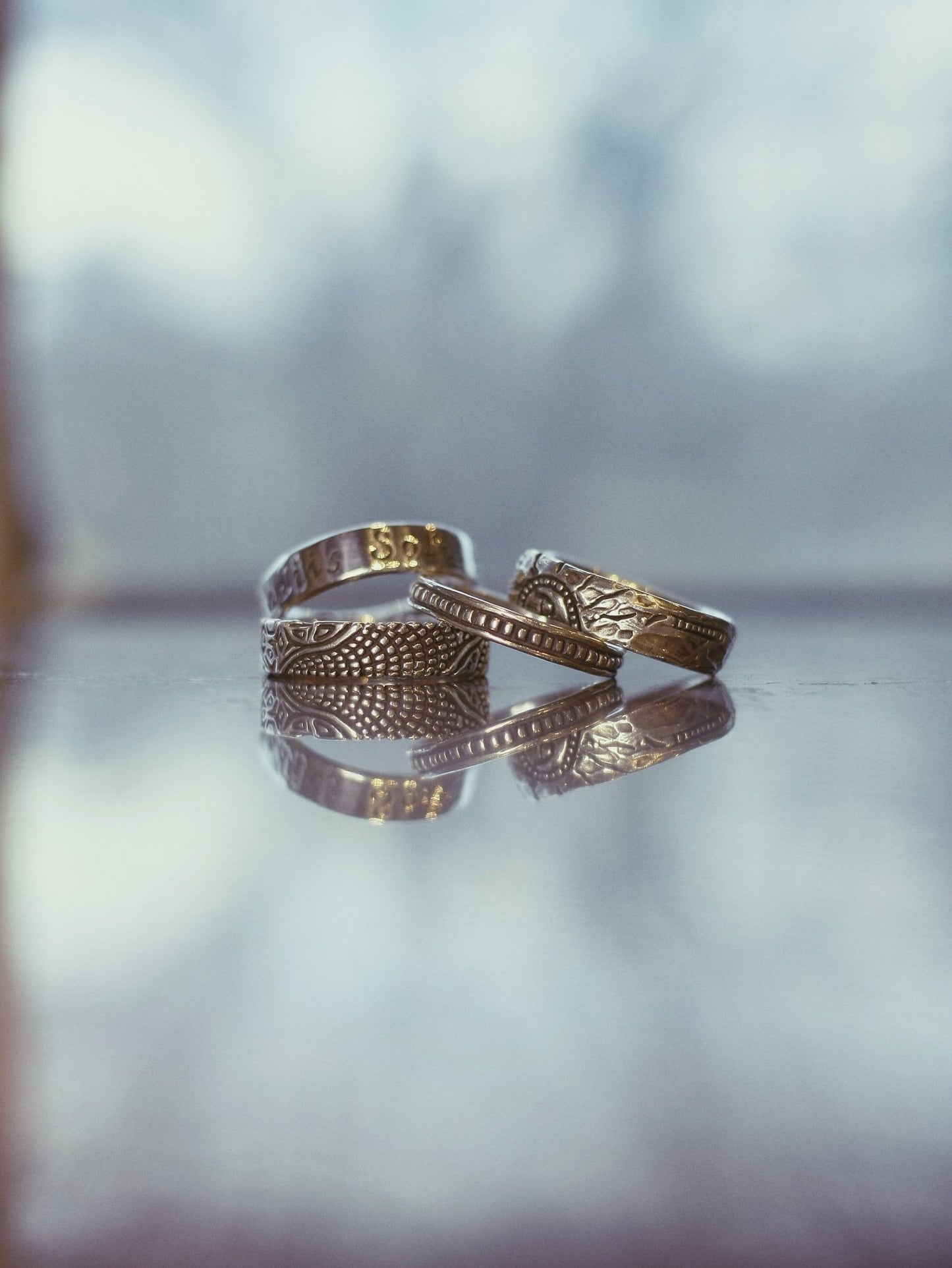 engraved band no.1 - Aurum Deorum - piercing jewellery