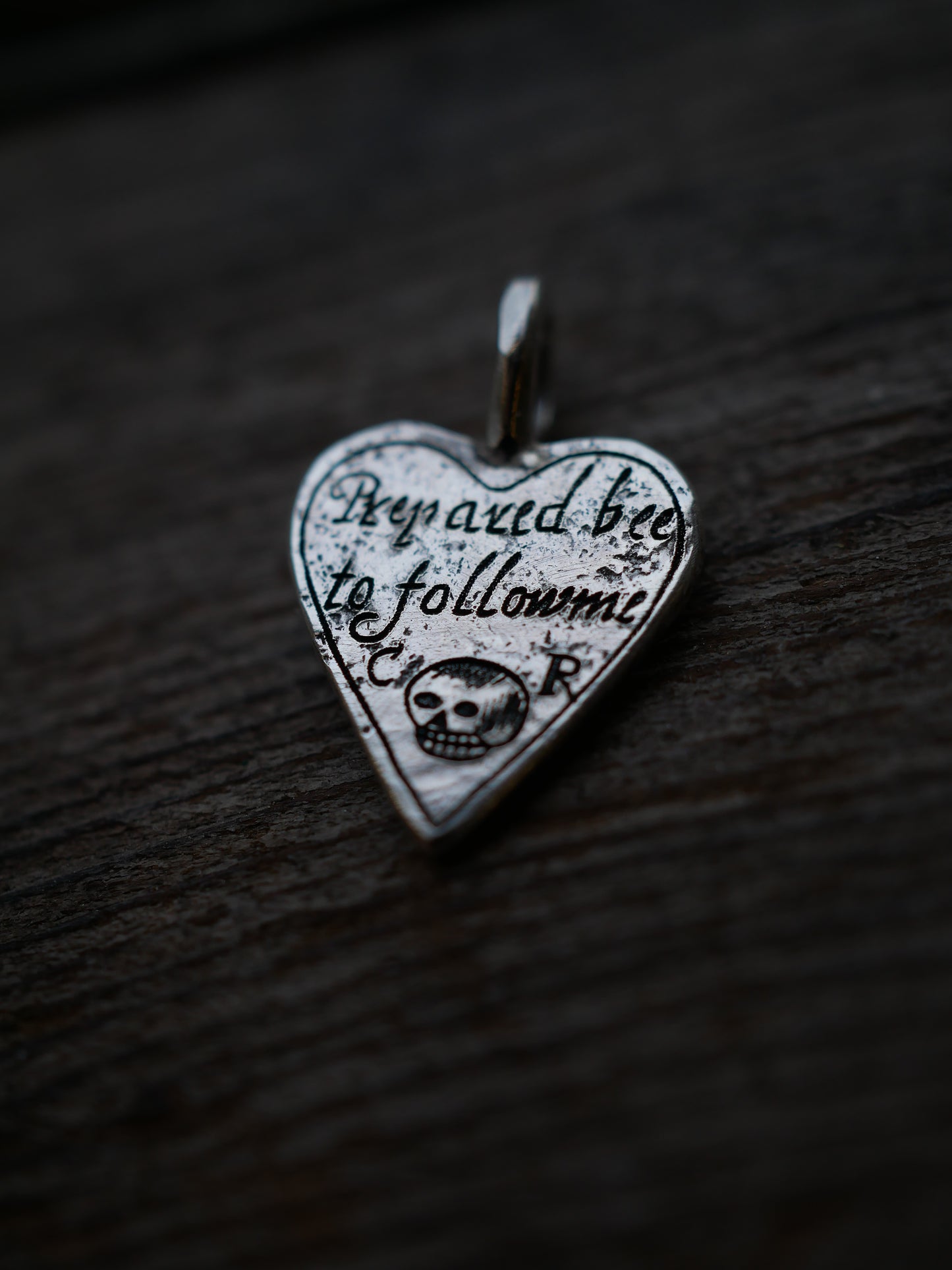 Edwardian Heart Pendant, Small