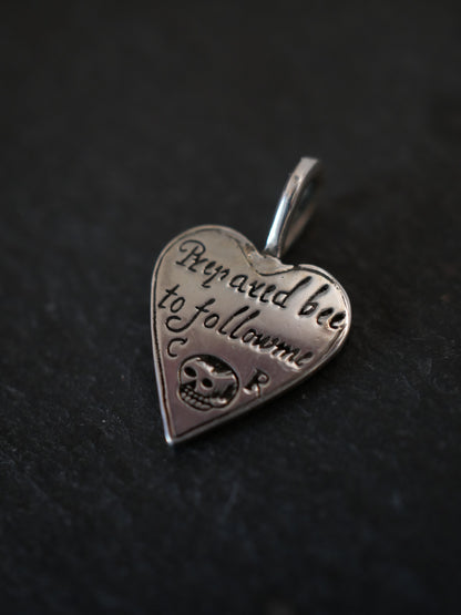 Edwardian Heart Pendant, Small