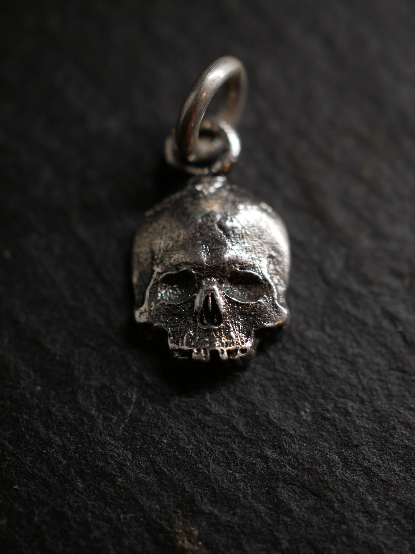Sterling Silver Skull Pendant