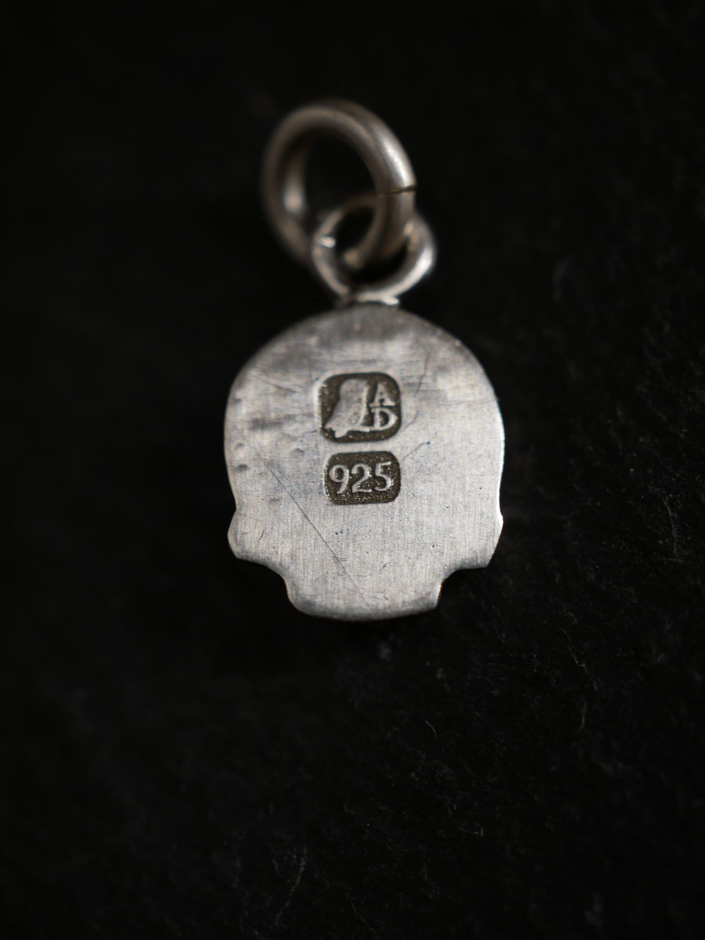Sterling Silver Skull Pendant