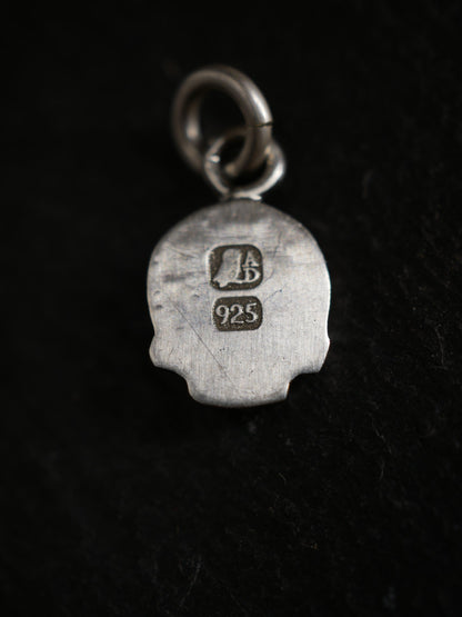 Sterling Silver Skull Pendant