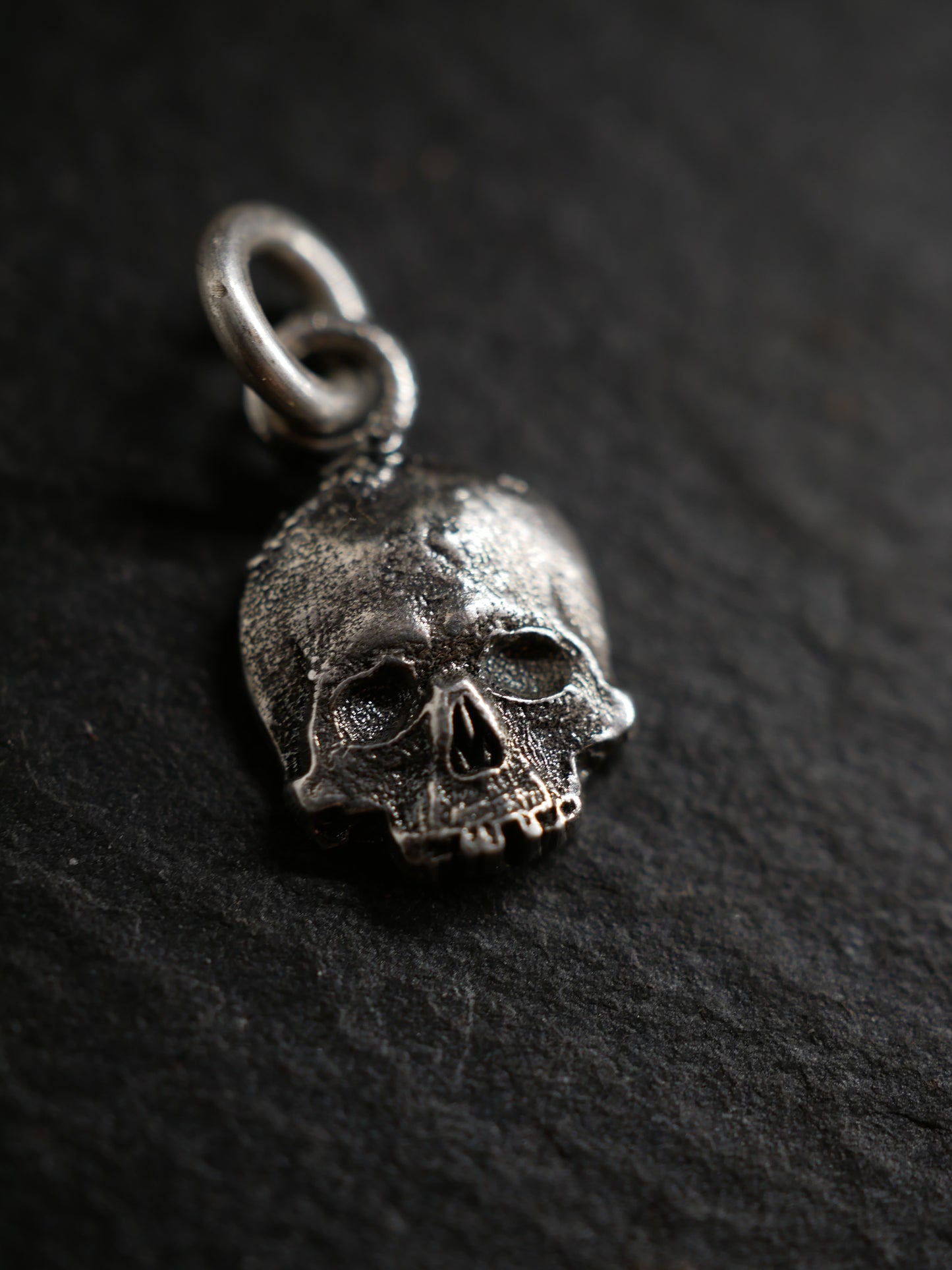 Sterling Silver Skull Pendant