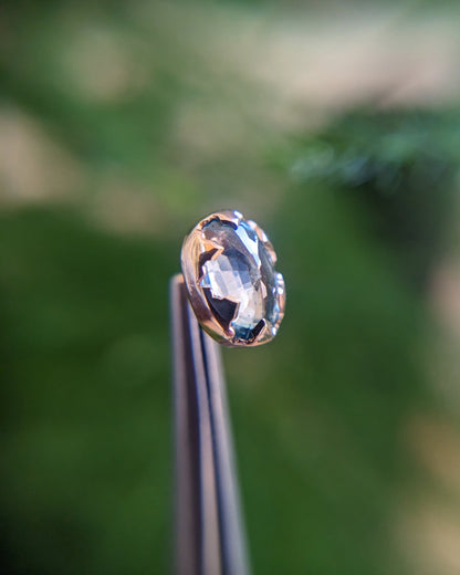 Acanthus zircon end - Aurum Deorum - piercing jewellery