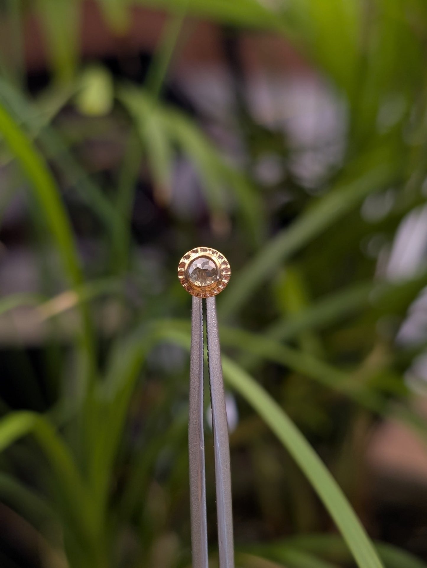 Diamond No.2 Threadless End - Aurum Deorum - piercing jewellery