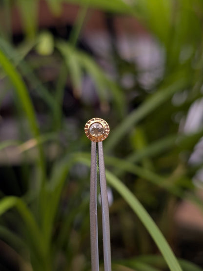 Diamond No.2 Threadless End - Aurum Deorum - piercing jewellery