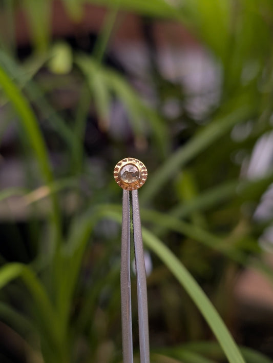 Diamond No.2 Threadless End - Aurum Deorum - piercing jewellery