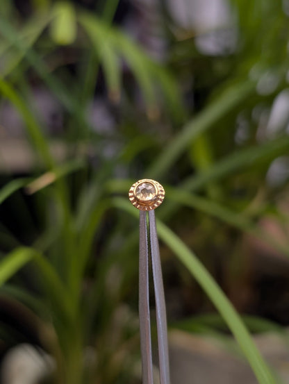 Diamond No.2 Threadless End - Aurum Deorum - piercing jewellery