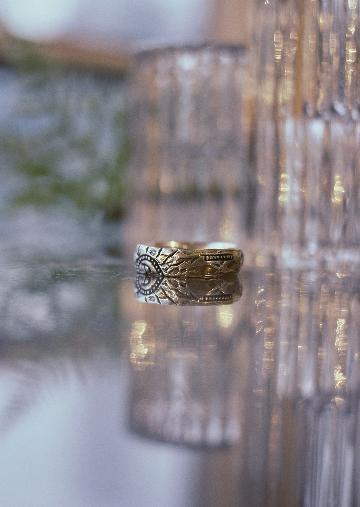 engraved band no.2 - Aurum Deorum - piercing jewellery