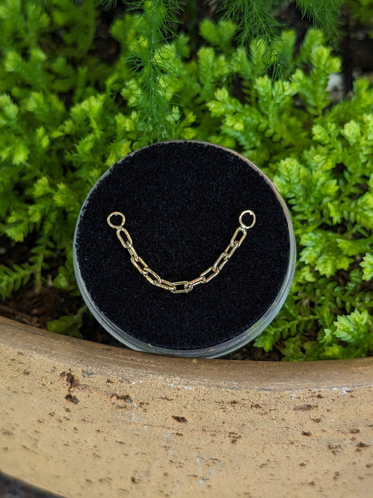 Prometheus Chain - Aurum Deorum - piercing jewellery