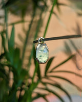 Moss agate charm - Daruda Trading Co.