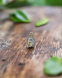 Moss agate charm - Daruda Trading Co.