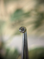 3mm moissanite diamond end by Aurum Deorum 