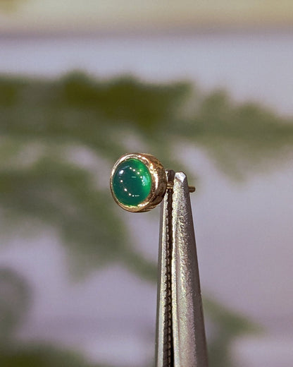 Round Purus End - Aurum Deorum - piercing jewellery