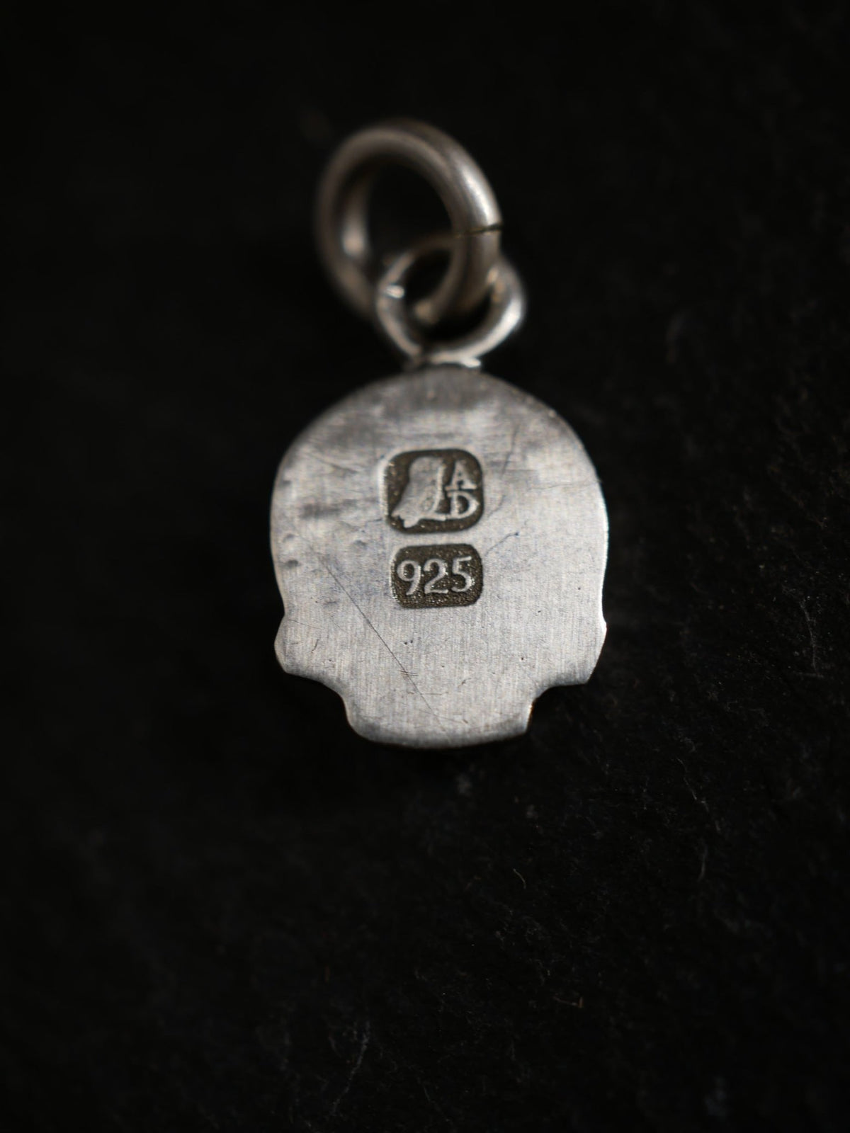 Sterling Silver Skull Pendant, sterling silver pendant by Aurum Deorum