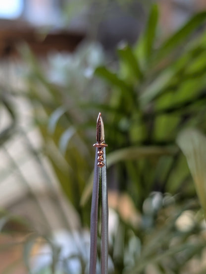 Sword Threadless End - Aurum Deorum - piercing jewellery