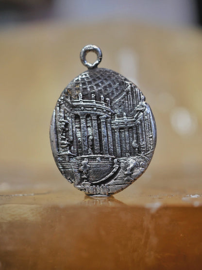 Tempo Dea Vesta Sterling Silver Pendant, sterling silver pendant by Aurum Deorum