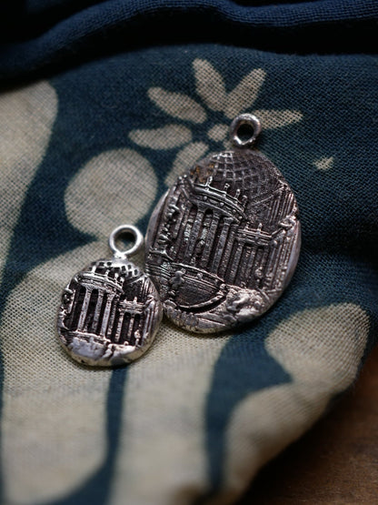 Tempo Dea Vesta Sterling Silver Pendant, sterling silver pendant by Aurum Deorum