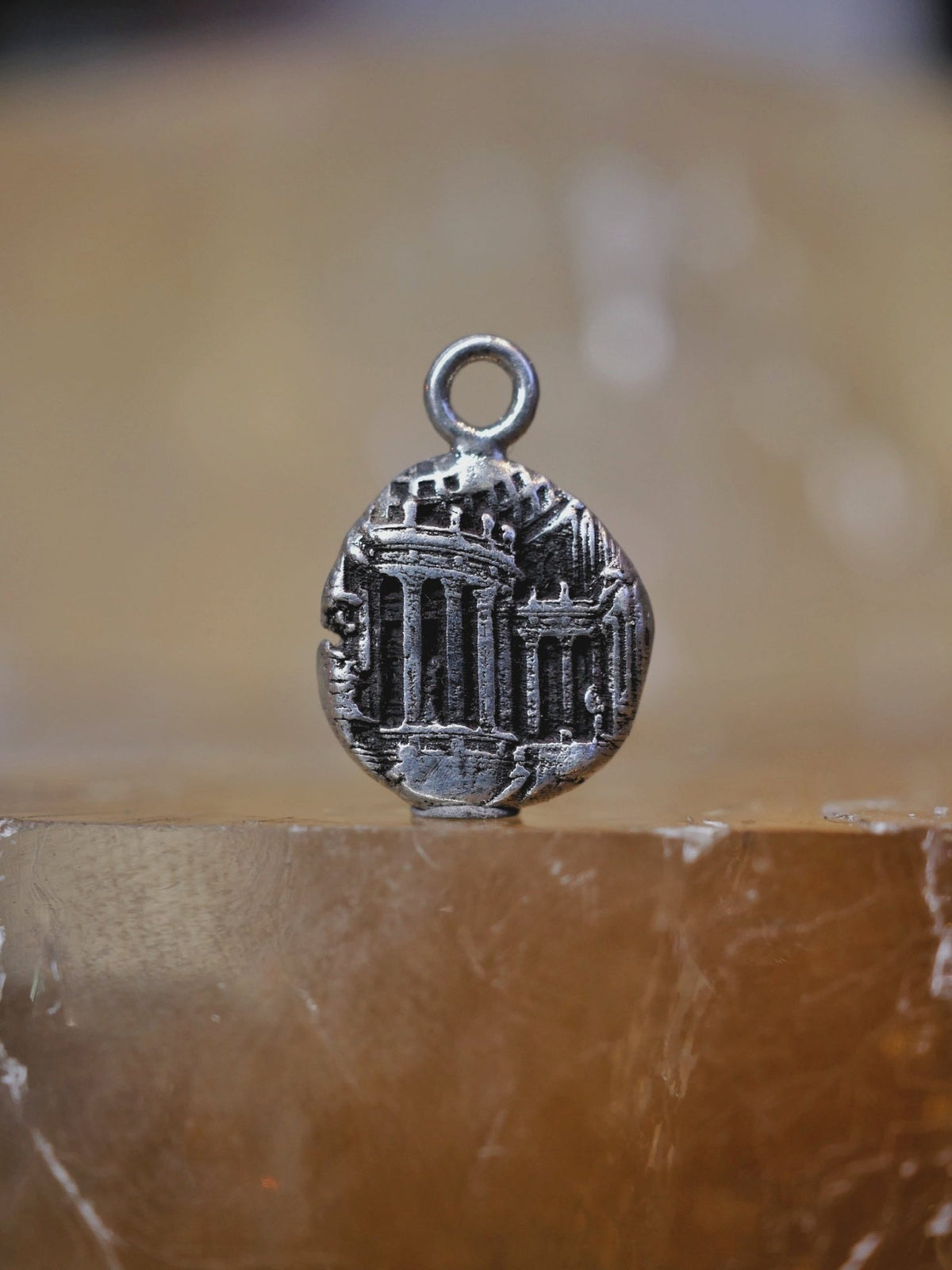 Tempo Dea Vesta Sterling Silver Pendant, sterling silver pendant by Aurum Deorum