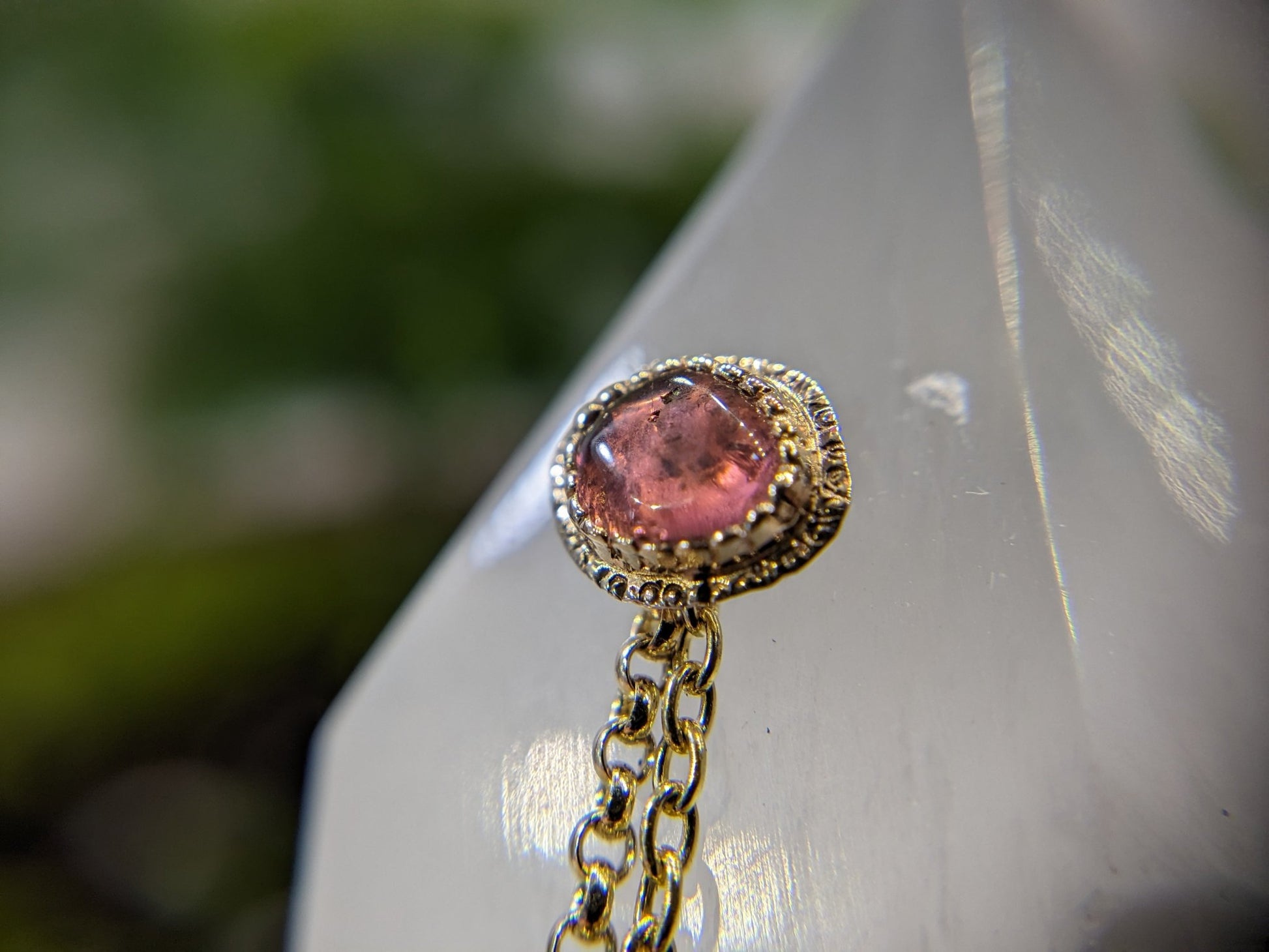Turmali Ornatia no.2 - Aurum Deorum - piercing jewellery