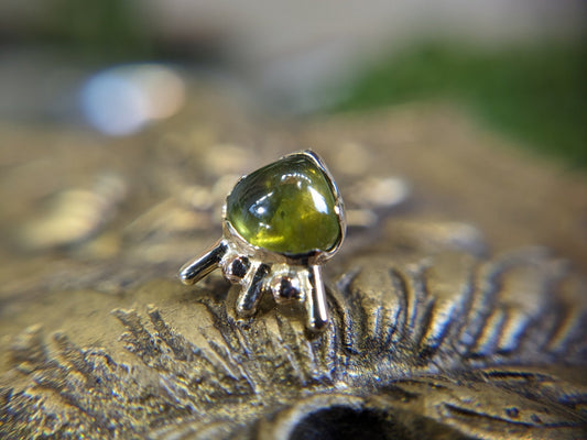 Turmali Ornatia no.4 - Aurum Deorum - piercing jewellery