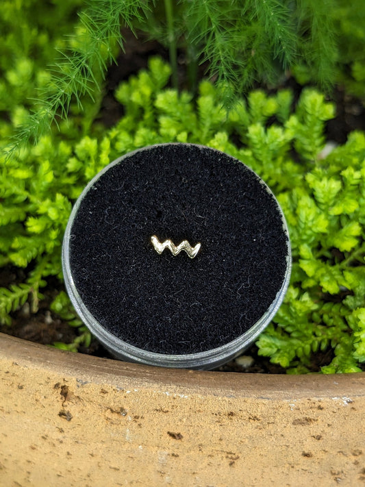 Zig - zag - Aurum Deorum - piercing jewellery